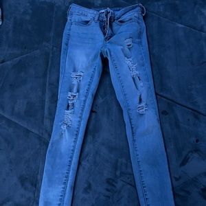 Low rise jeans